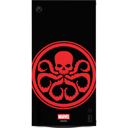 Marvel Captain America Hydra Symbol XBox Series X Digital Edition Console Skin